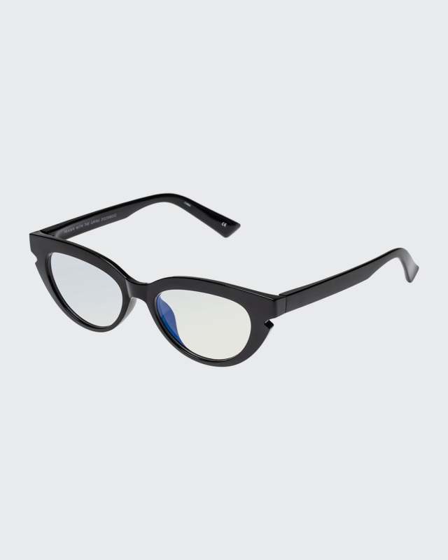 Prawn with the Grins Plastic/Metal Cat-Eye Reading Glasses